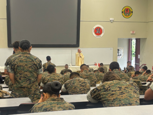 Faith In Service: Our Lady Of Fatima Supports Camp Pendleton Marines