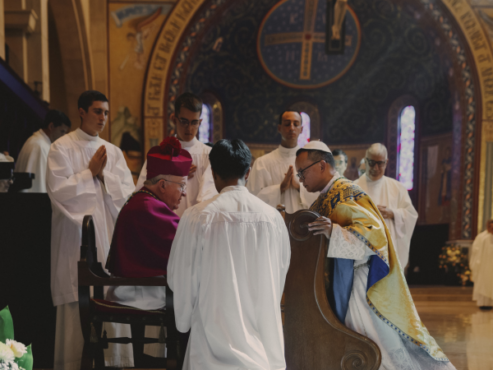 Bells Ring To Celebrate New Father Abbot At St. Michael’s Abbey